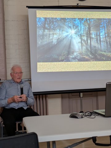 Andrew Ireland from Friends of Brandon Wood